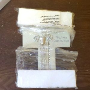 NIB First Communion Wall Cross symbol